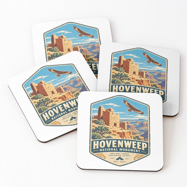 Item preview, Hovenweep National Monument Ancient Lands Enduring Spirit Est. 1923 Travel History Archaeology Utah Colorado Park designed and sold by Simsimah26Parks.