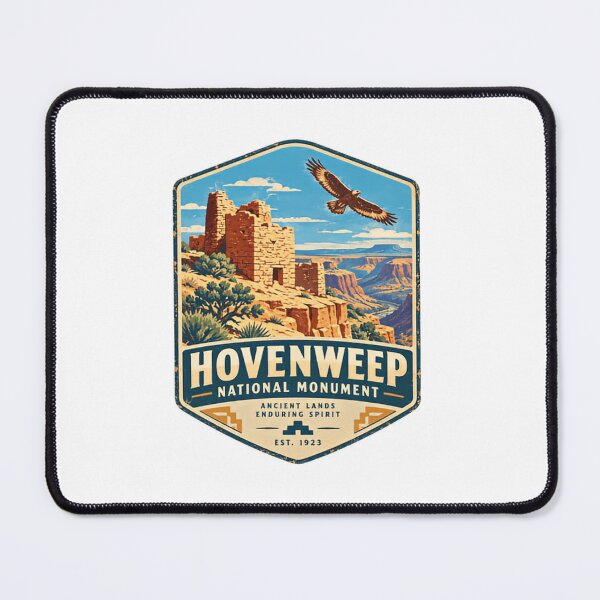 Item preview, Hovenweep National Monument Ancient Lands Enduring Spirit Est. 1923 Travel History Archaeology Utah Colorado Park designed and sold by Simsimah26Parks.