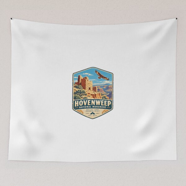 Item preview, Hovenweep National Monument Ancient Lands Enduring Spirit Est. 1923 Travel History Archaeology Utah Colorado Park designed and sold by Simsimah26Parks.