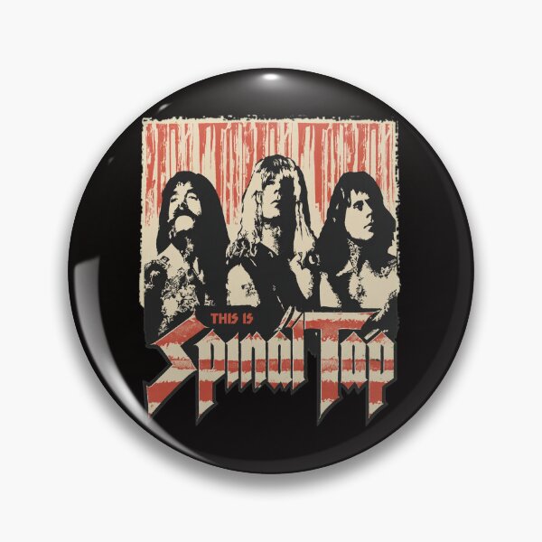 Item preview, THIS IS SPINAL TAP retro rock comedy movie illustration designed and sold by sil-gen-rove.