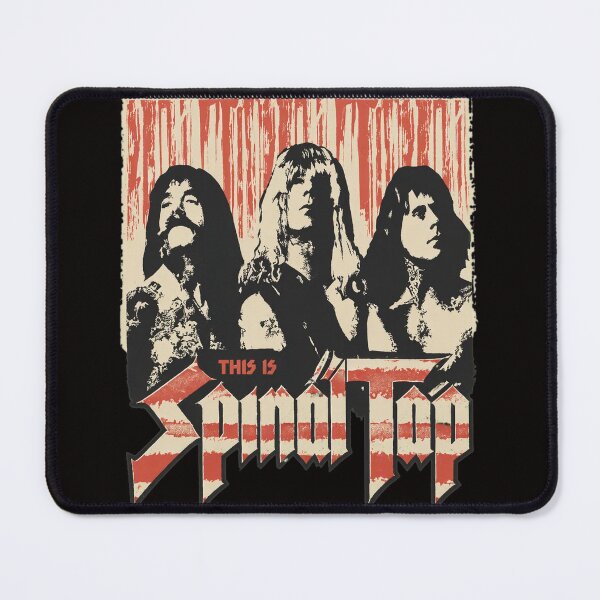 Item preview, THIS IS SPINAL TAP retro rock comedy movie illustration designed and sold by sil-gen-rove.