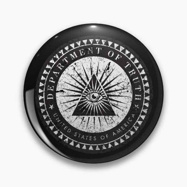 Item preview, Mystic Pyramid Eye Department of Truth Distressed Seal designed and sold by OwenGibbse.