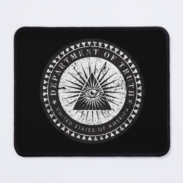 Item preview, Mystic Pyramid Eye Department of Truth Distressed Seal designed and sold by OwenGibbse.