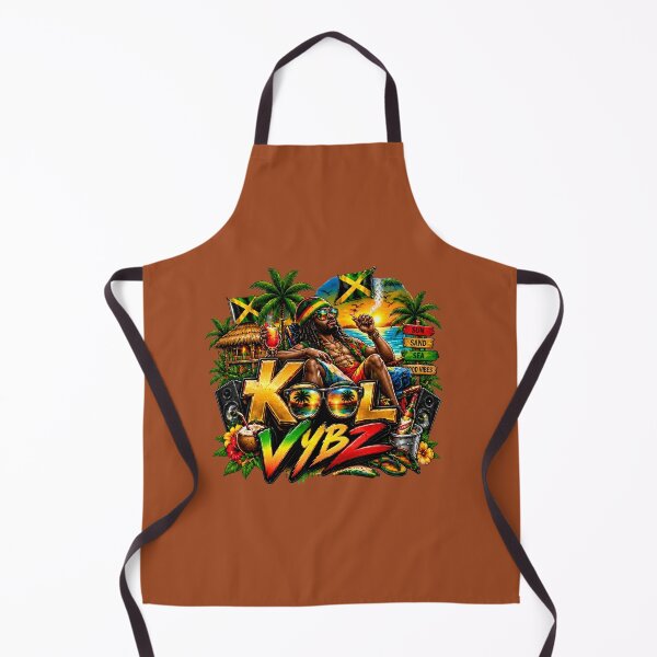 Item preview, Kool Vybz Jamaica Reggae Vibe Tropical Beach Sunset Art   designed and sold by digitalbob60.
