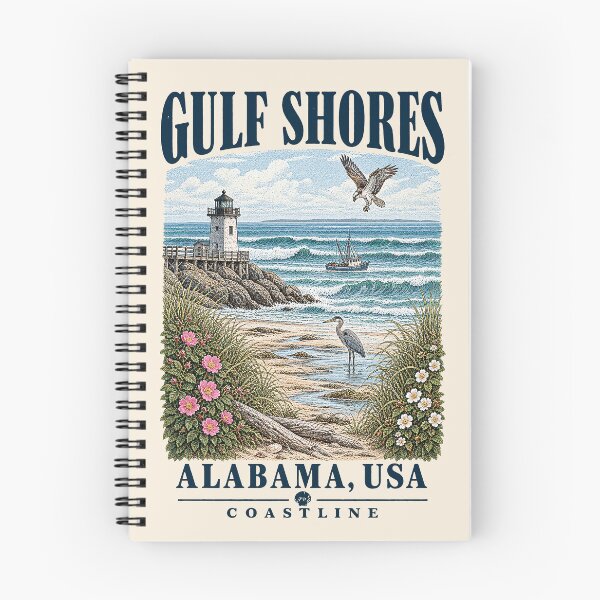Item preview, Gulf Shores, Alabama, USA [Wildlife Conservation Illustration] designed and sold by elektronen.