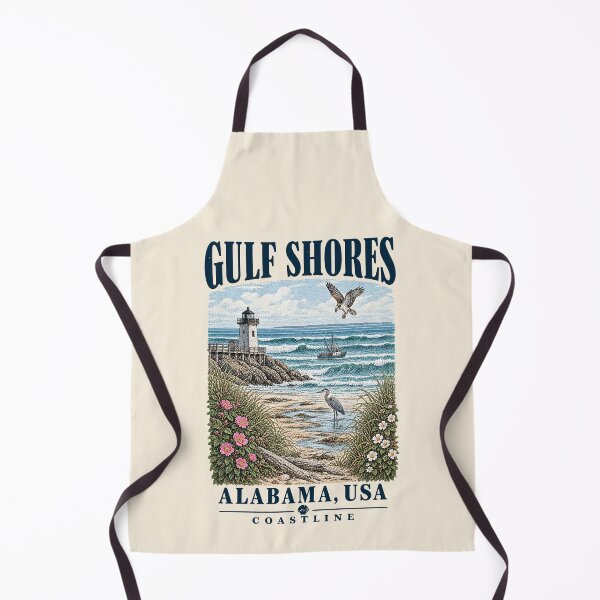 Item preview, Gulf Shores, Alabama, USA [Wildlife Conservation Illustration] designed and sold by elektronen.