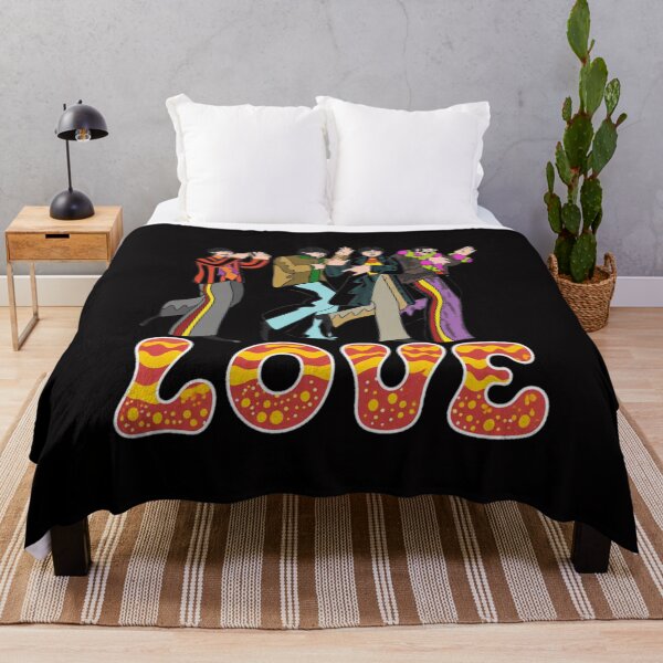 Item preview, Retro 60s LOVE Psychedelic Figures designed and sold by mac-lux.