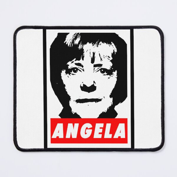 Item preview, Angela Merkel Inspired Political Pop Art Obey Style Design designed and sold by Medjz.