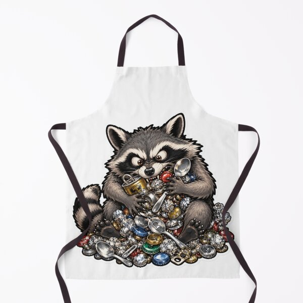 Item preview, Trash Dragon Hoarder Raccoon designed and sold by TrendScanner.