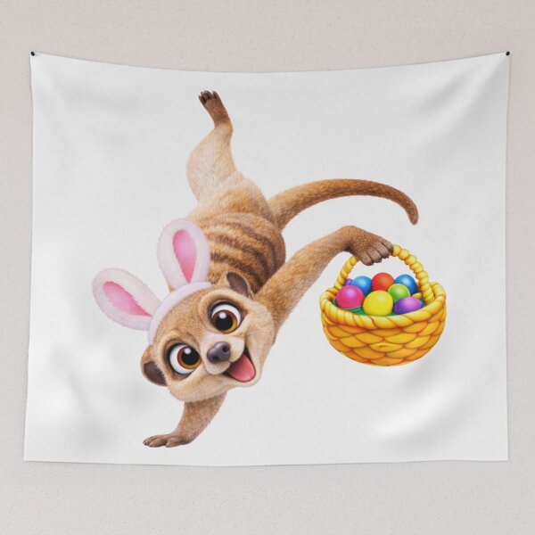 Item preview, Meerkat Easter Basket designed and sold by Sillytoe.
