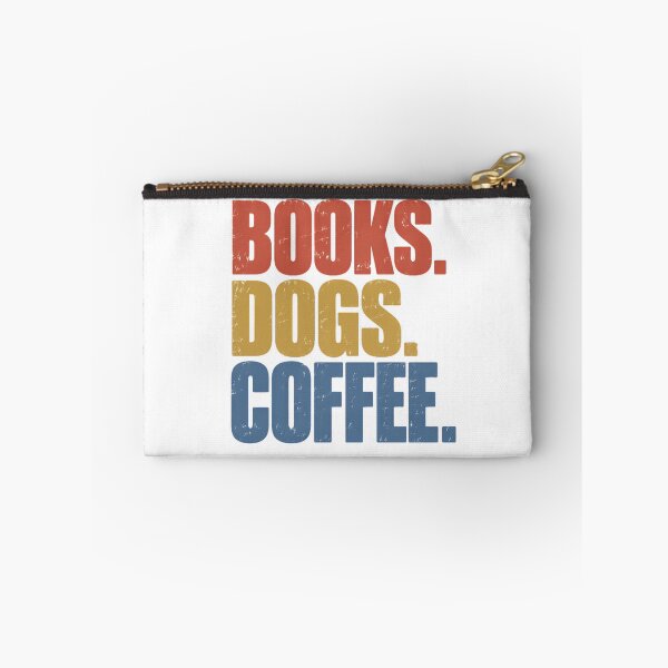 Item preview, Books. Dogs. Coffee. Reader Dog Owner Coffee Lover Lifestyle Hobbies designed and sold by SkeletonsDanger.