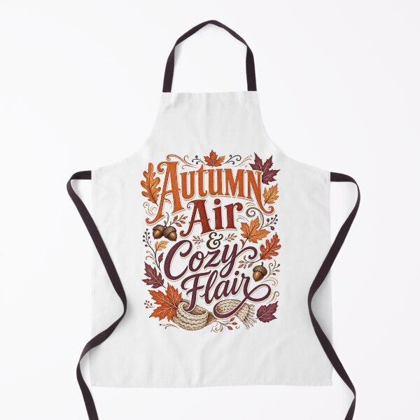 Item preview, Autumn Air & Cozy Flair – Cute Cozy Fall Design for Women, Autumn Fashion Gift designed and sold by PrintSparkDesigns.