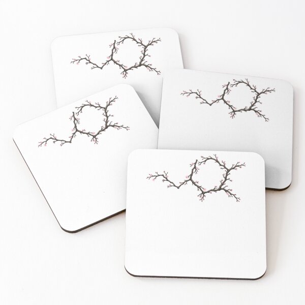 Item preview, Funny Flowering Dopamine Molecule Structure Blossoms Art designed and sold by elderberry.