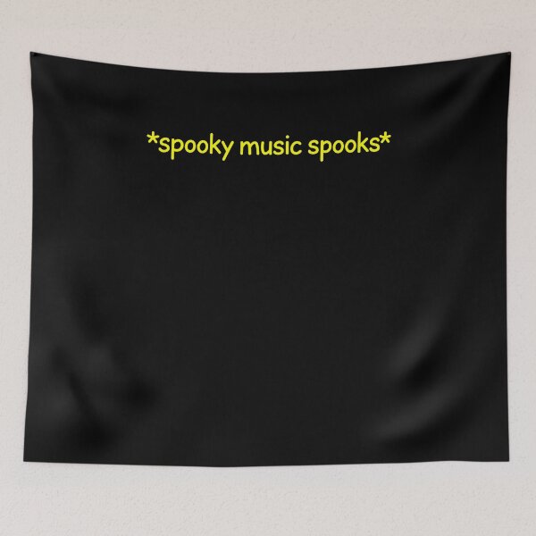 Item preview, Spooky Music Spooks Halloween Playlist Humor designed and sold by elderberry.