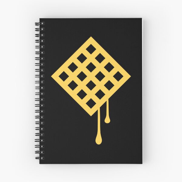 Item preview, Yellow Waffle With Dripping Syrup Breakfast Food Art designed and sold by kikialabama.