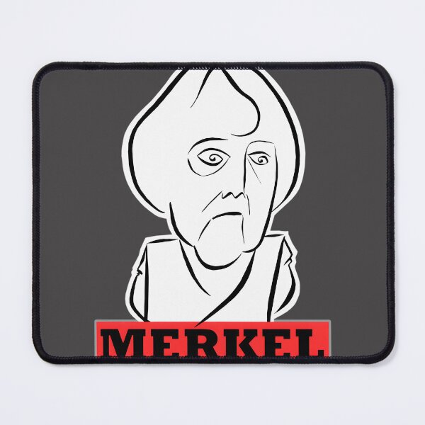 Item preview, Angela Merkel Portrait Illustration with Modern Graphic Style designed and sold by Medjz.