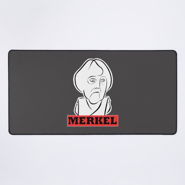Item preview, Angela Merkel Portrait Illustration with Modern Graphic Style designed and sold by Medjz.