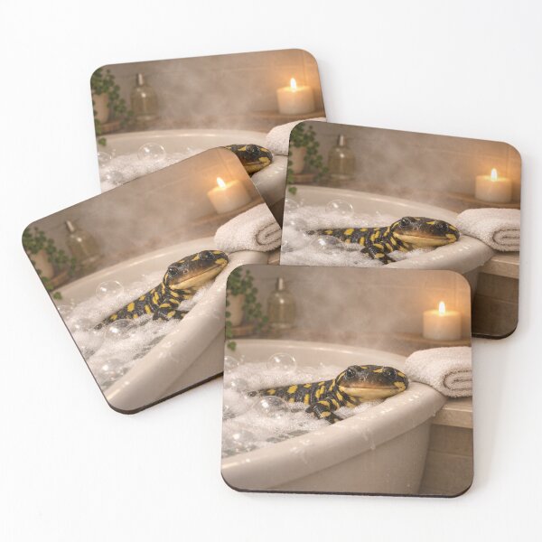 Item preview, Bañera con forma de salamandra tigre designed and sold by Sillytoe.