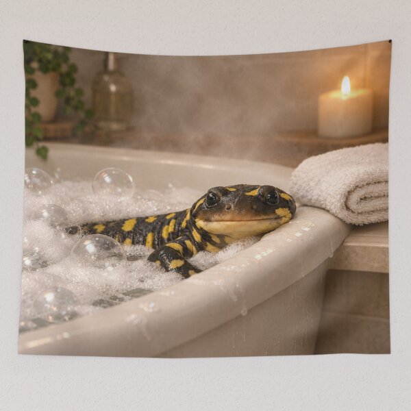 Item preview, Tiger Salamander Bathtub designed and sold by Sillytoe.