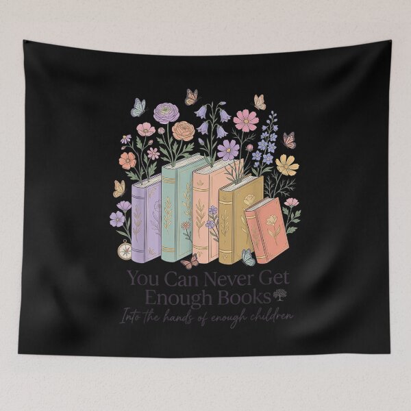 Item preview, You Can Never Get Enough Books Into Children'S Hands designed and sold by SEINENGAPPI23.