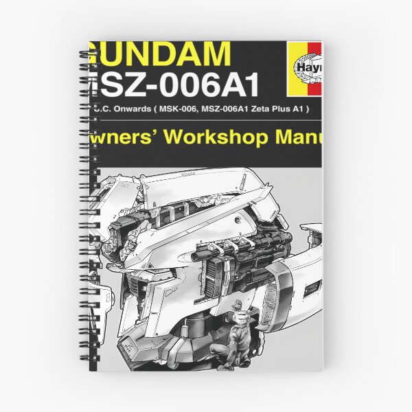 Item preview, Gundam Zeta Plus Owners Manual designed and sold by Meryemn.