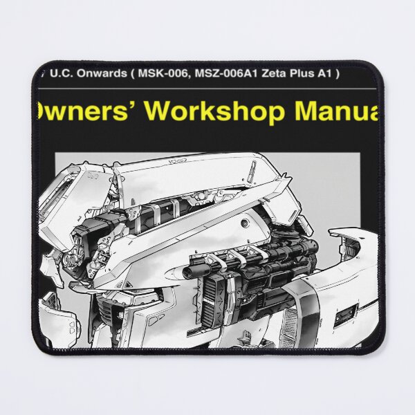 Item preview, Gundam Zeta Plus Owners Manual designed and sold by Meryemn.