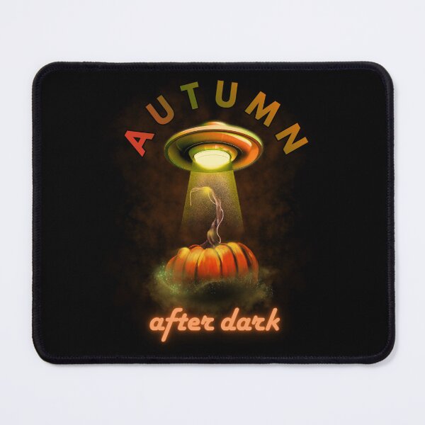 Item preview, Autumn After Dark UFO Pumpkin - Retro Spooky Fall Apparel Art designed and sold by ArtistsAtticWI.