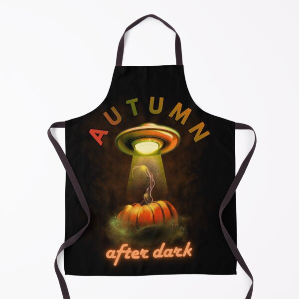 Item preview, Autumn After Dark UFO Pumpkin - Retro Spooky Fall Apparel Art designed and sold by ArtistsAtticWI.