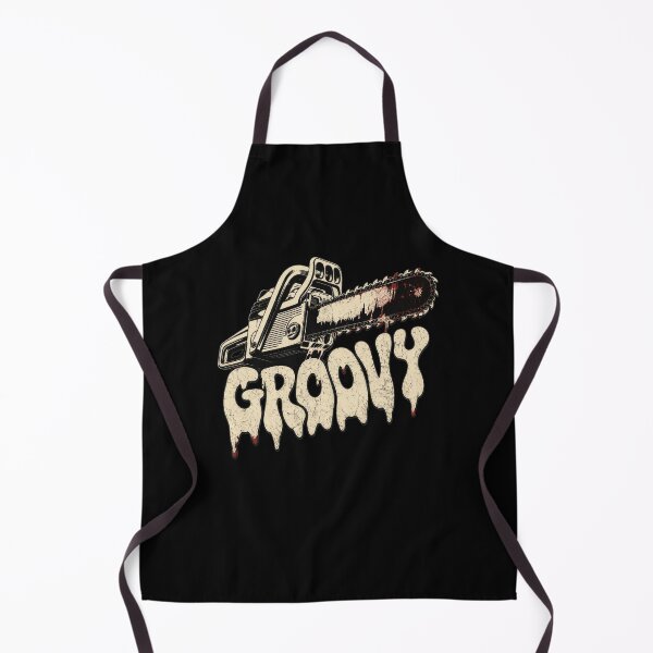 Item preview, Groovy Chainsaw Horror Movie designed and sold by nicholasscotte.