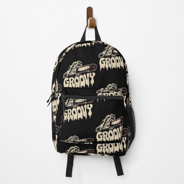 Item preview, Groovy Chainsaw Horror Movie designed and sold by nicholasscotte.