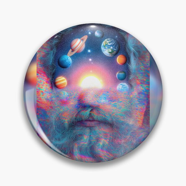 Item preview, The Solar System In His Beard designed and sold by MongLongStudio.