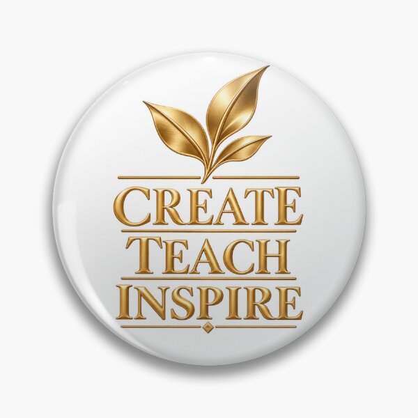 Item preview, Create Teach Inspire, Teacher Gift, Tutor Gift, Educator Gift, Teacher Appreciation, Gift for Teacher, Gift for Creator designed and sold by happiness1000.