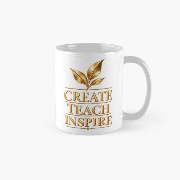 Item preview, Create Teach Inspire, Teacher Gift, Tutor Gift, Educator Gift, Teacher Appreciation, Gift for Teacher, Gift for Creator designed and sold by happiness1000.