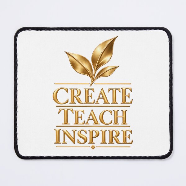 Item preview, Create Teach Inspire, Teacher Gift, Tutor Gift, Educator Gift, Teacher Appreciation, Gift for Teacher, Gift for Creator designed and sold by happiness1000.