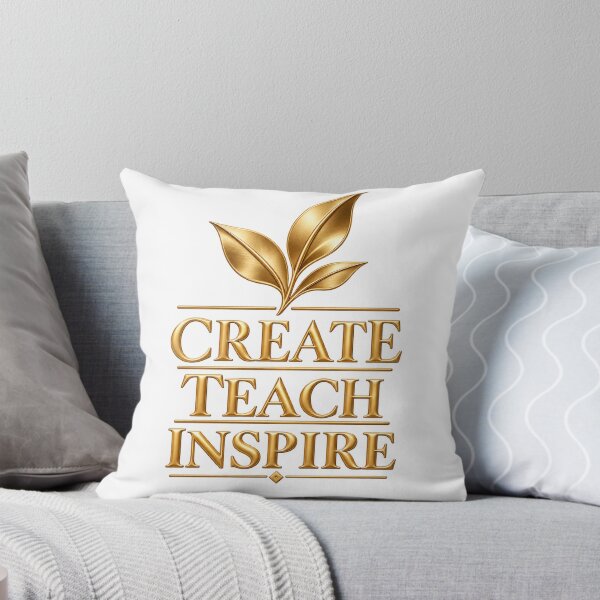 Item preview, Create Teach Inspire, Teacher Gift, Tutor Gift, Educator Gift, Teacher Appreciation, Gift for Teacher, Gift for Creator designed and sold by happiness1000.