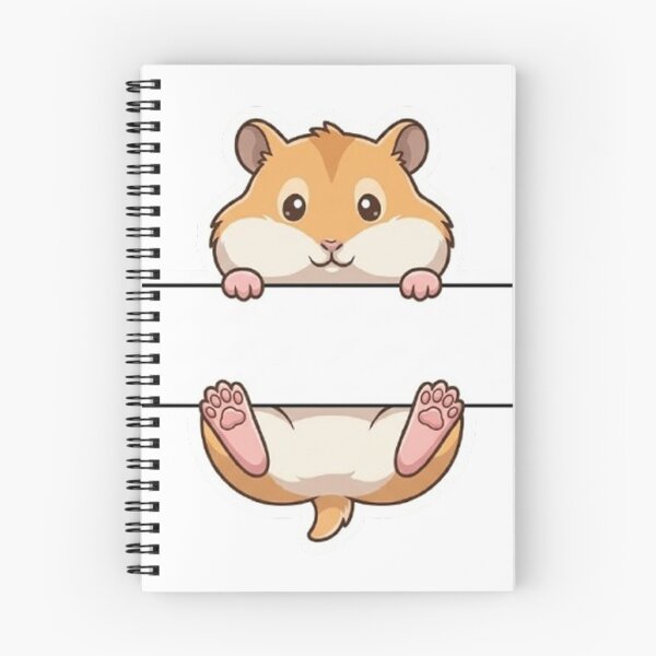 Item preview, Cute Peeking Hamster Name Frame Split Monogram designed and sold by PetalsPaws.