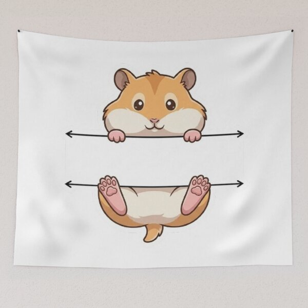 Item preview, Cute Peeking Hamster Name Frame Split Monogram designed and sold by PetalsPaws.