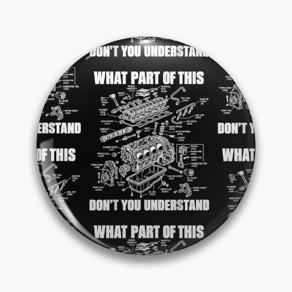 Item preview, What Part Of This Don’T You Understand Engine Diagram designed and sold by SEINENGAPPI23.