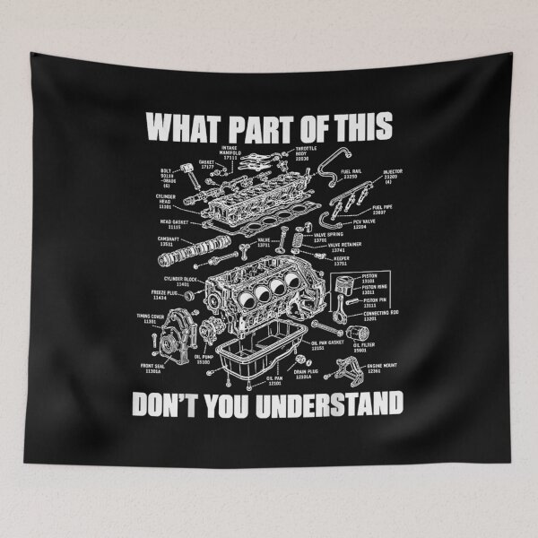 Item preview, What Part Of This Don’T You Understand Engine Diagram designed and sold by SEINENGAPPI23.