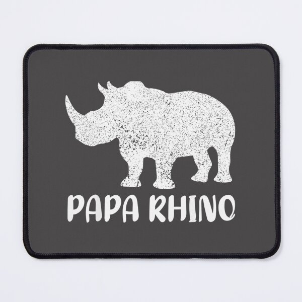 Item preview, Men's Papa Rhino Design for Animal Lovers and Father's Day Gift designed and sold by SHVKERstyle.