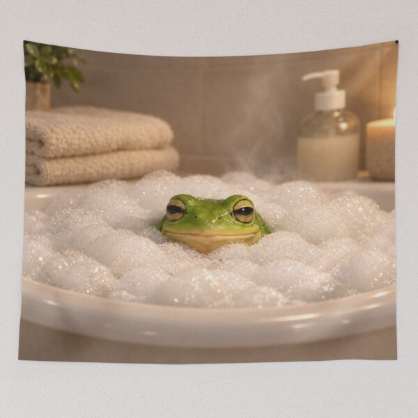 Item preview, Tree Frog Bathtub designed and sold by Sillytoe.