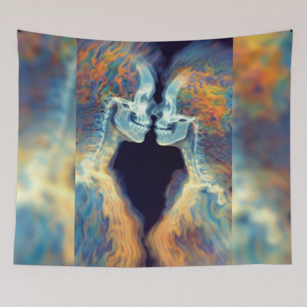 Item preview, Two Souls Facing The Flame designed and sold by MongLongStudio.