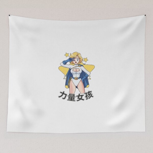 Item preview, Retro Power Heroine Blonde Space Anime Design designed and sold by redkat-4.