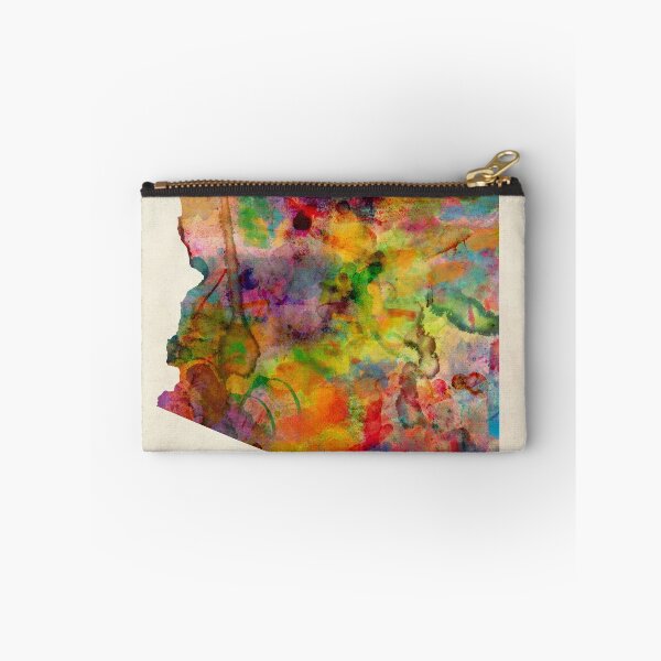 Item preview, Arizona Watercolor Map designed and sold by ArtPrints.