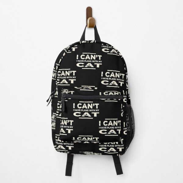 Item preview, I Can't I Have Plans With My Cat Lover Funny Quote Design designed and sold by SHVKERstyle.
