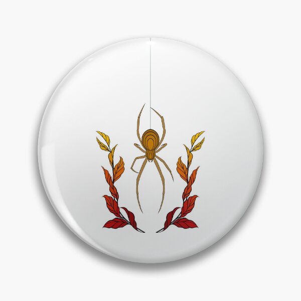 Item preview, Garden Spider Autumn Leaf Design designed and sold by larkanneart.