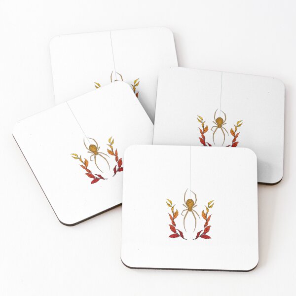Item preview, Garden Spider Autumn Leaf Design designed and sold by larkanneart.
