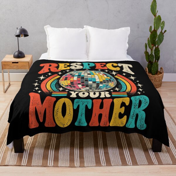 Item preview, Respect Your Mother Disco Ball Mothers Day  designed and sold by Stivaktis Art Daily.