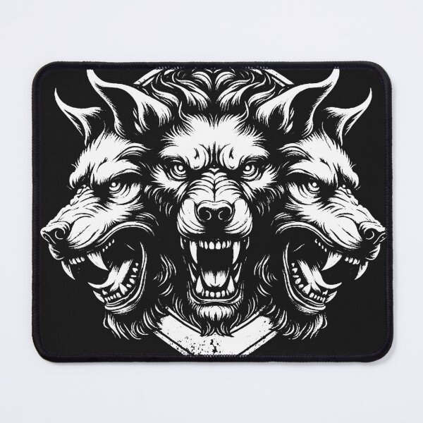 Item preview, Dark Art Cerberus Mythical Creature designed and sold by MORSPECTIVE.