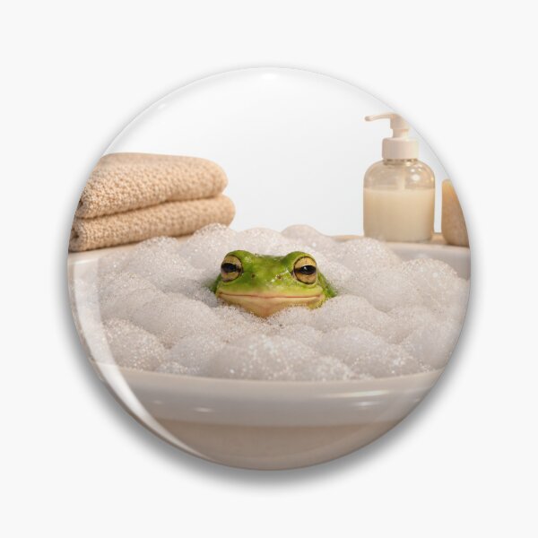Item preview, Tree Frog Bubble Bath designed and sold by Sillytoe.